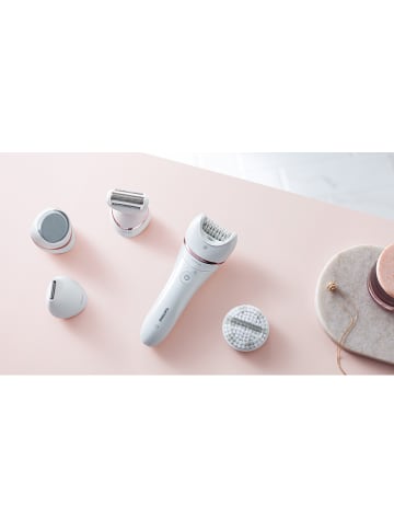 Philips Epilierer "Satinelle Advanced" in Weiß