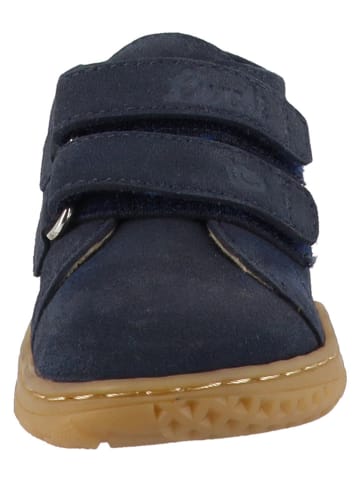 Lurchi Leren loopleer-barefootschoenen "Sorik" donkerblauw
