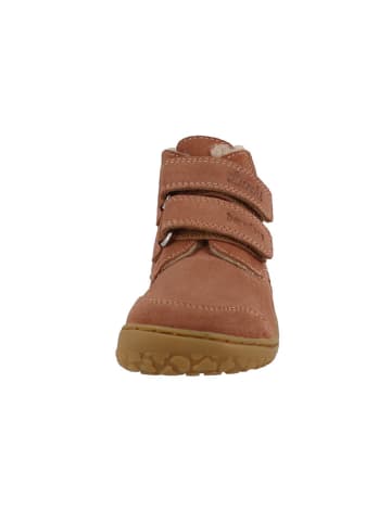 Lurchi Skórzane buty "Nimbi" w kolorze szaroróżowym do chodzenia na boso