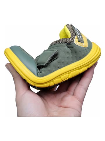 lamino Buty w kolorze khaki do chodzenia na boso