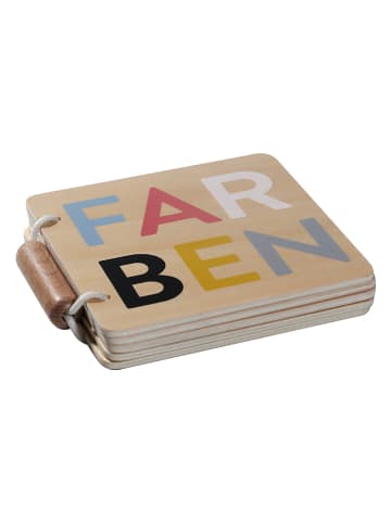 Kindsgut Holzbuch "Farben" - ab 12 Monaten