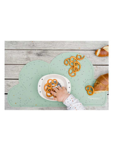 Kindsgut Platzdeckchen "Wolke" in Hellgrün - (L)49 x (B)27 cm