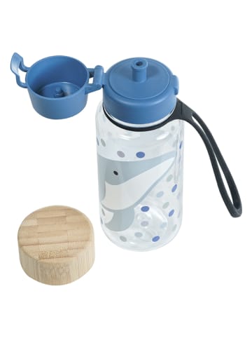 Kindsgut Trinkflasche "Wal" in Blau - 400 ml
