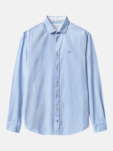 COLOURS & SONS Blouse lichtblauw