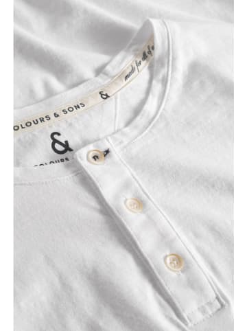 COLOURS & SONS Longsleeve in Weiß