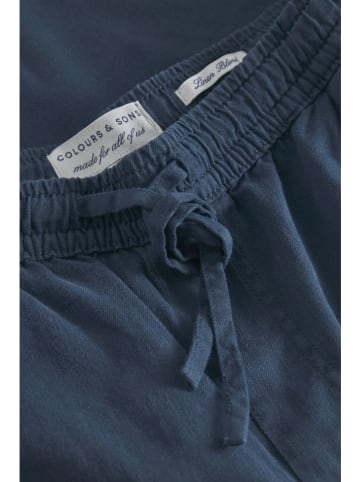 COLOURS & SONS Shorts in Dunkelblau