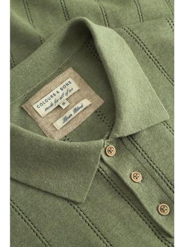 COLOURS & SONS Poloshirt groen