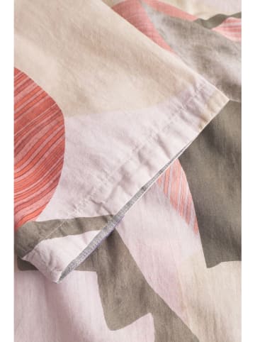 COLOURS & SONS Blouse lichtroze/olijfgroen