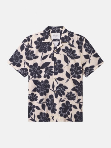 COLOURS & SONS Blouse zandkleurig/zwart