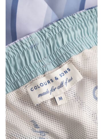 COLOURS & SONS Badeshorts in Hellblau