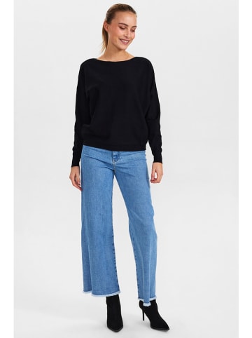 NÜMPH Sweter "Nudaya" w kolorze czarnym