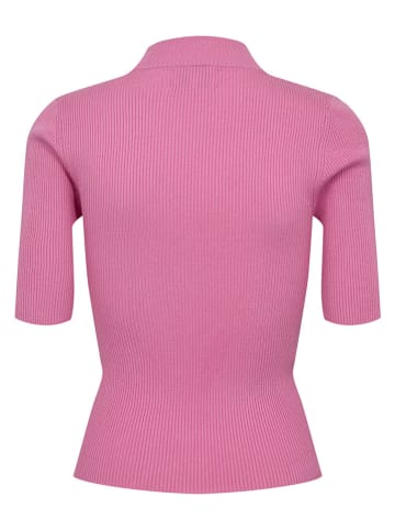 NÜMPH Sweter w kolorze jasnoróżowym