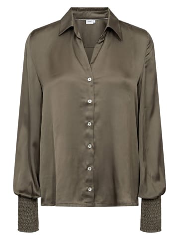 NÜMPH Koszula w kolorze khaki