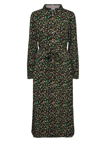 NÜMPH Kleid in Schwarz/ Bunt