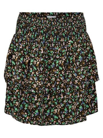 NÜMPH Rok zwart/meerkleurig
