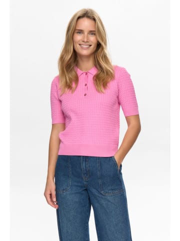 NÜMPH Sweter w kolorze jasnoróżowym