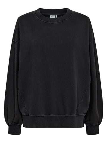 NÜMPH Bluza w kolorze czarnym