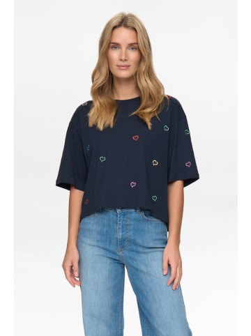 NÜMPH Shirt in Dunkelblau