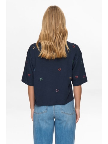 NÜMPH Shirt donkerblauw