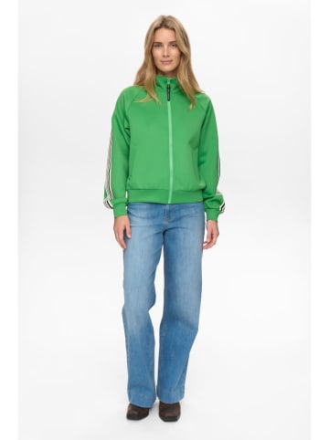 NÜMPH Sweatjacke in Grün