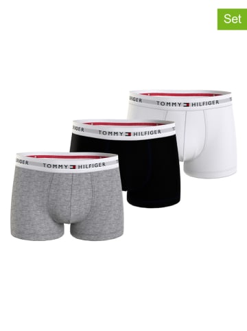 Tommy Hilfiger Bokserki (3 pary) w kolorze białym, czarnym i szarym