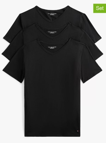 Tommy Hilfiger 3-delige set: shirts zwart