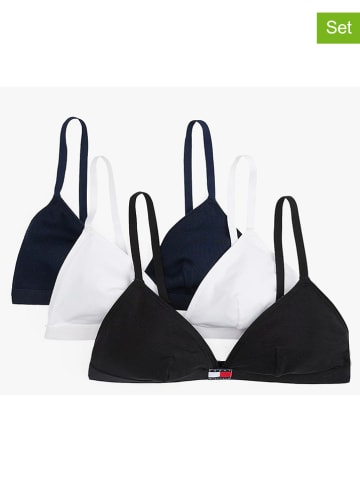 Tommy Hilfiger Biustonosze (3 szt.) w kolorze czarnym i białym