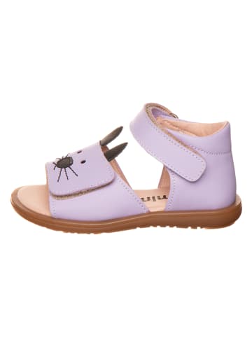 kmins Leren sandalen paars