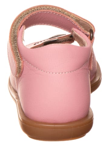 kmins Leder-Sandalen in Rosa