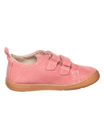 kmins Skórzane buty barefoot w kolorze jasnoróżowym