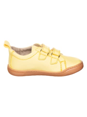 kmins Leren barefootschoenen geel