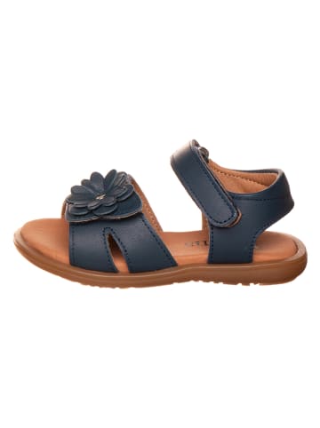 kmins Leder-Sandalen in Dunkelblau