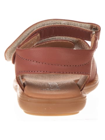 kmins Leder-Sandalen in Braun