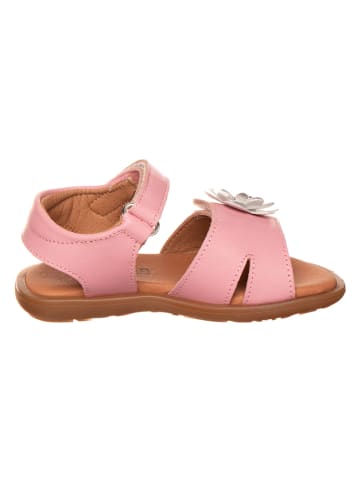 kmins Leder-Sandalen in Rosa