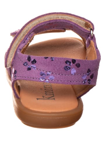 kmins Leren sandalen paars