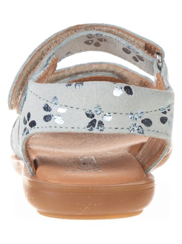 kmins Leder-Sandalen in Grau