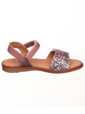 kmins Leren sandalen lichtroze