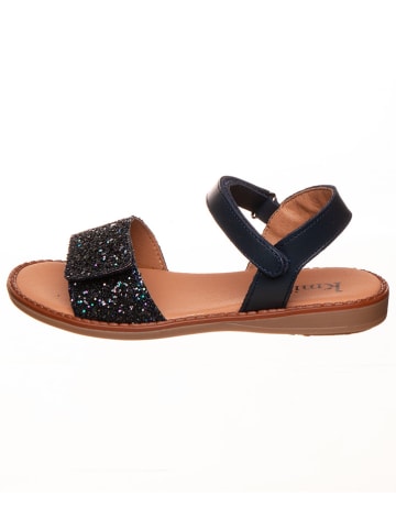 kmins Leren sandalen zwart