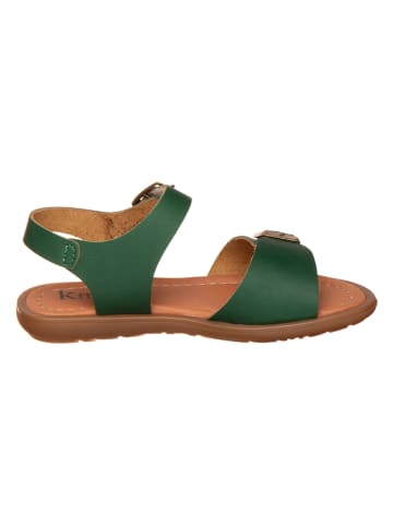 kmins Leren sandalen groen