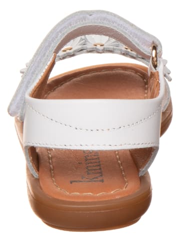 kmins Leren sandalen wit