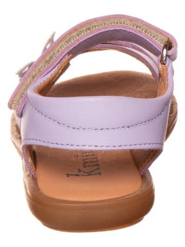 kmins Leren sandalen paars