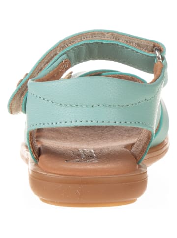 kmins Leren sandalen mintgroen