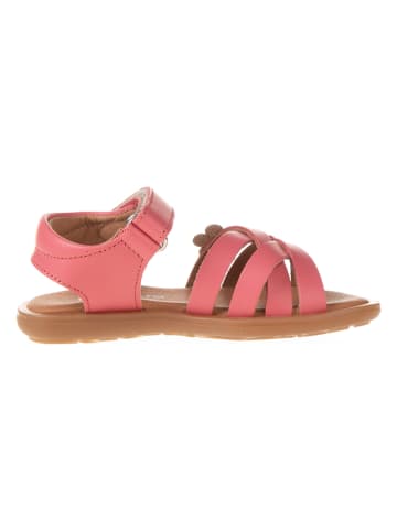 kmins Leren sandalen lichtroze