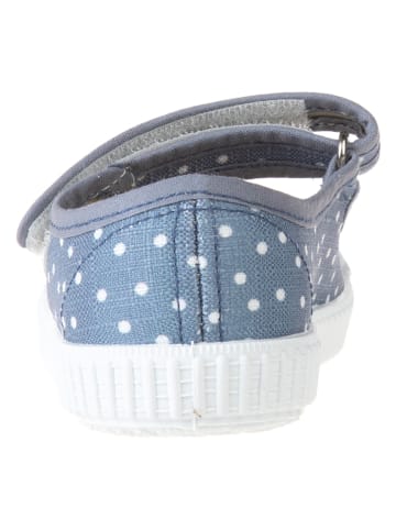 kmins Spangenballerinas in Blau