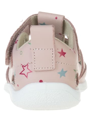 kmins Leren enkelsandalen lichtroze