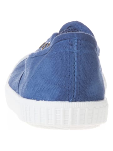 kmins Slippersy w kolorze niebieskim