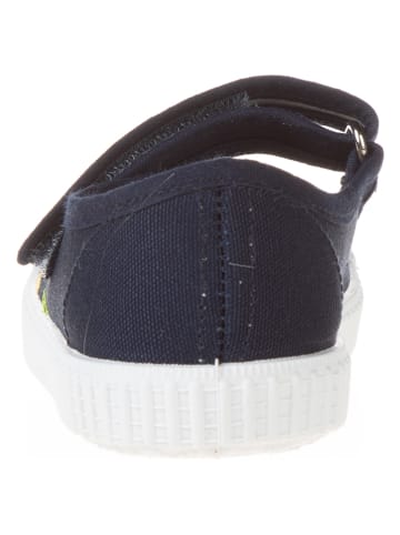 kmins Ballerina's met bandje donkerblauw