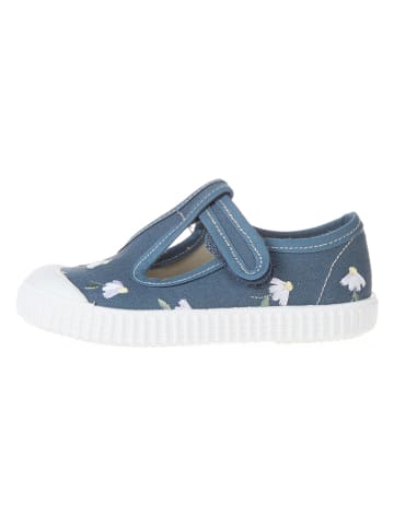 kmins Spangenballerinas in Blau