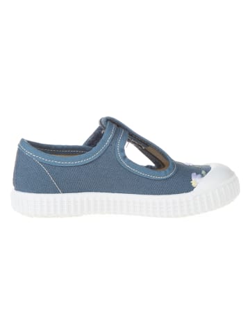 kmins Spangenballerinas in Blau