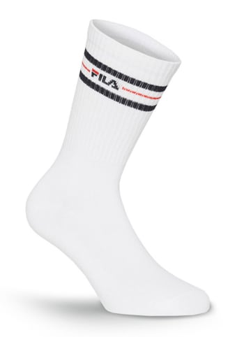 Fila 6er-Set Socken in Weiß